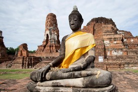 Chrám velké relikvie Wat Mahathat je zastřen rouškou tajemství